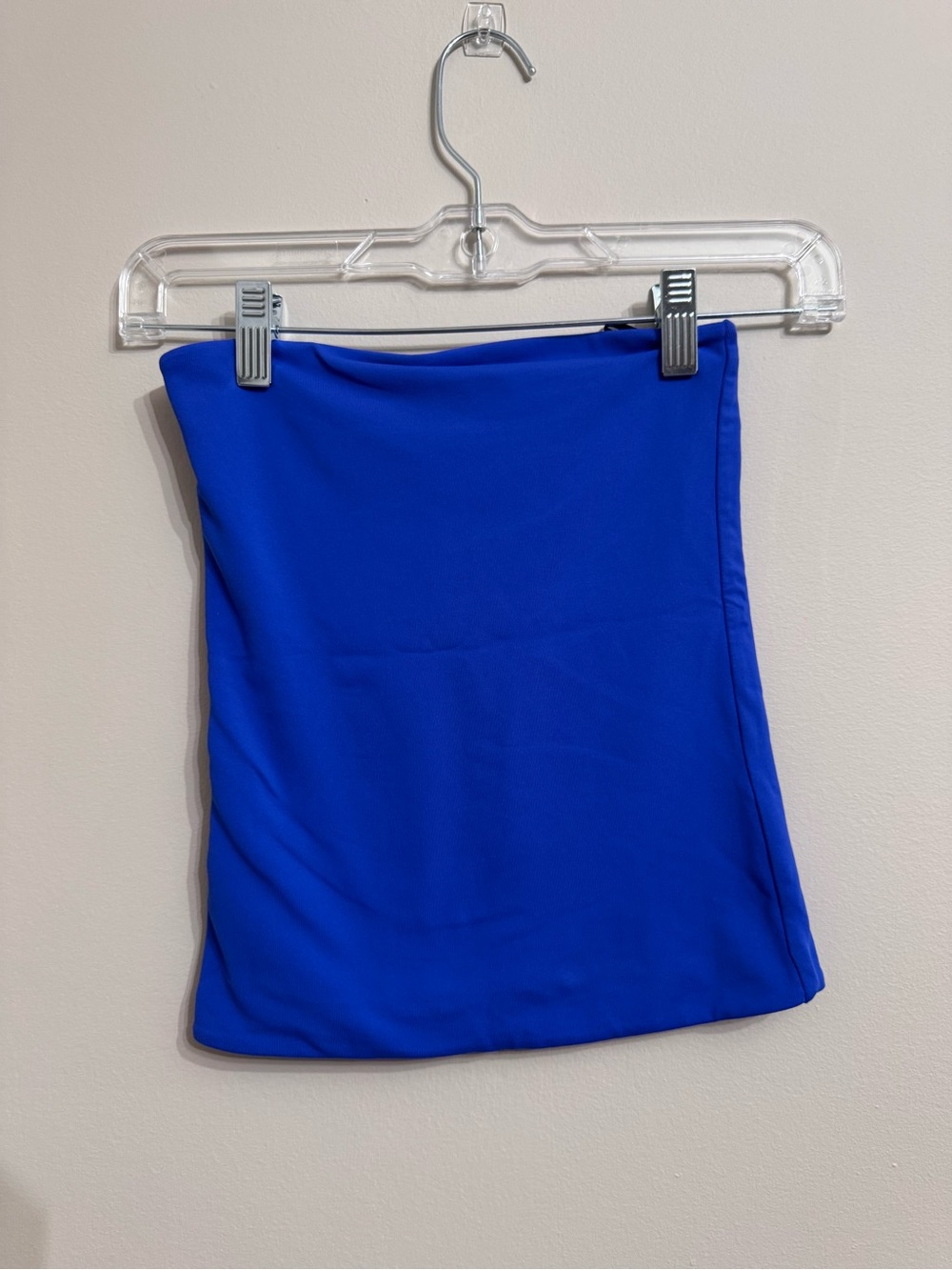 Royal Blue Aritzia Contour Tube Top